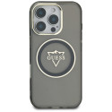 Kryt Guess IML METAL MOUNTAIN pro iPhone 16 Pro Max - black