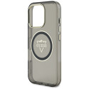 Kryt Guess IML METAL MOUNTAIN pro iPhone 16 Pro Max - black