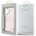 Kryt Guess IML METAL MOUNTAIN iPhone 16 - růžový