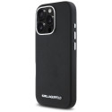 Kryt Karl Lagerfeld Saffiano MagSafe iPhone 16 Pro Max černý