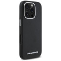 Kryt Karl Lagerfeld Saffiano MagSafe iPhone 16 Pro Max černý