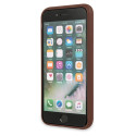 Kryt Guess 4G STRIPE pro iPhone 7/8/SE 2020/2022 - hnědý