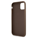 Kryt Guess 4G STRIPE pro iPhone 11 / XR - hnědý