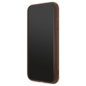 Kryt Guess 4G Metal Gold Logo pro iPhone 11 / XR - hnědý