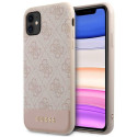 Kryt Guess 4G Stripe pro iPhone 11 / XR - růžová