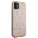 Kryt Guess 4G Stripe pro iPhone 11 / XR - růžová
