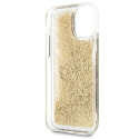 Kryt Guess 4G Big Liquid Glitter iPhone 11 / XR - zlatý