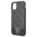 Kryt Guess 4G TRIANGLE pro iPhone 11 / XR - šedý
