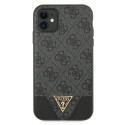 Kryt Guess 4G TRIANGLE pro iPhone 11 / XR - šedý