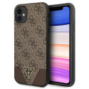 Kryt Guess 4G TRIANGLE pro iPhone 11 / XR - hnědý