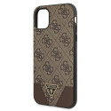 Kryt Guess 4G TRIANGLE pro iPhone 11 / XR - hnědý