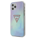 Kryt Guess TIE & DYE pro iPhone 12/12 Pro modrý
