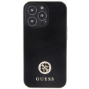 Kryt Guess Strass Metal Logo pro iPhone 13 Pro - černý