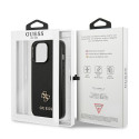 Kryt Guess SAFFIANO 4G SMALL METAL LOGO iPhone 13 Pro/13 - black