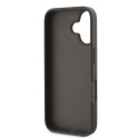 Kryt Guess 4G Bottom Stripe iPhone 16 Plus - hnědý