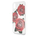 Kryt Guess FLOWER DESIRE pro iPhone X/XS - transparentní