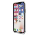 Kryt Guess FLOWER DESIRE pro iPhone X/XS - transparentní