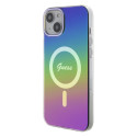 GUESS IML Iridescent MagSafe kryt iPhone 15 Plus/14 Plus