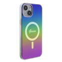 GUESS IML Iridescent MagSafe kryt iPhone 15 Plus/14 Plus