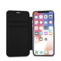 Kryt Karl Lagerfeld SIGNATURE GLITTER iPhone X/XS černý