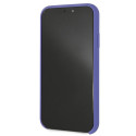 Kryt Karl Lagerfeld SILICONE pro iPhone XR fialová