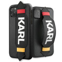 Kryt Karl Lagerfeld STRAP pro iPhone 11 Pro – černý