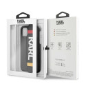 Kryt Karl Lagerfeld STRAP pro iPhone 11 Pro – černý
