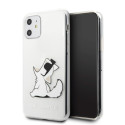 Kryt Karl Lagerfeld CHOUPETTE FUN pro iPhone 11/XR - transparent