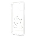 Kryt Karl Lagerfeld CHOUPETTE FUN pro iPhone 11/XR - transparent