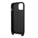 Kryt Karl Lagerfeld MONOGRAM PLAQUE iPhone 14/15/13 6.1" - černý