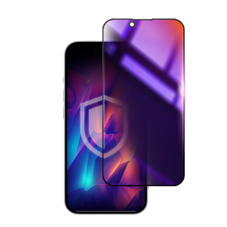 Ochranné sklo 3mk Rainbow Privacy iPhone 16e – duhové