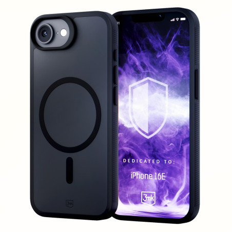 Kryt 3mk SMOKE MAGCASE iPhone SE4 / 16e – matte black