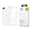 Kryt 3mk Clear MagCase pro iPhone 16e – transparent