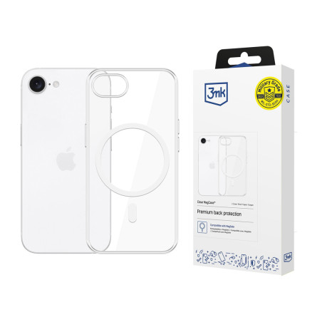 Kryt 3mk Clear MagCase pro iPhone 16e – transparent