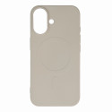 Hurtel Liquid Silicone Case s MagSafe pro iPhone 16e/17e - béžový