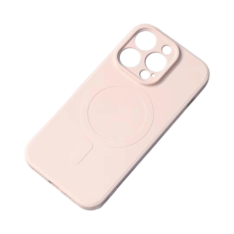 Kryt Hurtel SILICONE CASE MagSafe pro iPhone 16e / 17e - růžový