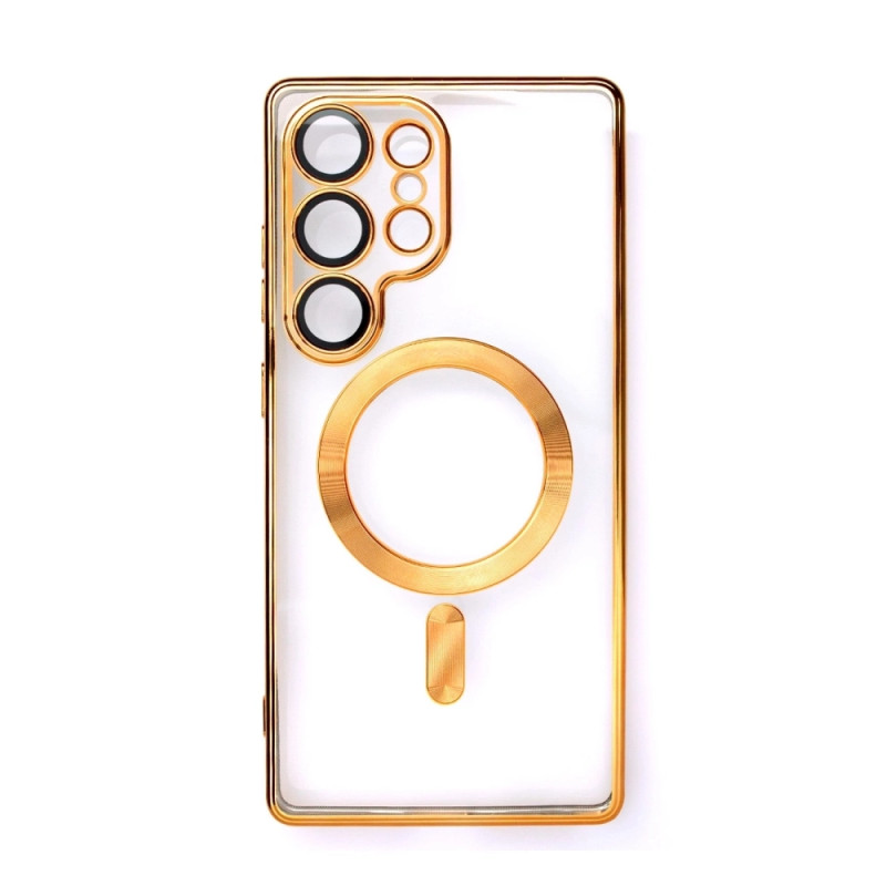 Kryt Hurtel ELECTROPLATED Case s MagSafe pro iPhone 16e / 17e - zlatá