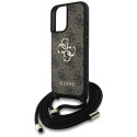 Kryt Guess 4G BIG LOGO pro iPhone 16 – hnědý