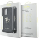 Kryt Guess 4G Big Logo Cord Stap pro iPhone 16 Plus – black