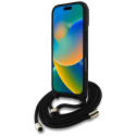 Pouzdro Guess 4G Big Logo Crossbody pro iPhone 16 Pro - hnědé