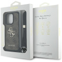 Kryt Guess 4G Big Logo Cord pro iPhone 16 Pro Max - hnědý