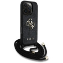 Kryt Guess 4G BIG LOGO pro iPhone 16 Pro Max - černý