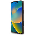 Kryt Guess 4G STRIPES MagSafe pro iPhone 16 Pro Max - hnědý