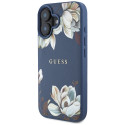Kryt Guess pro iPhone 16 – modrý MagSafe