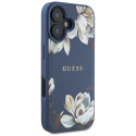 Kryt Guess pro iPhone 16 – modrý MagSafe