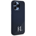 Kryt Karl Lagerfeld SILICONE SHADOW iPhone 15 Pro Max černý
