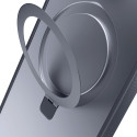 Kryt 3mk Smoke Case Mag&Stand iPhone 16E - black