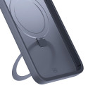 Kryt 3mk Smoke Case Mag&Stand iPhone 16E - black