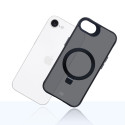 Kryt 3mk Smoke Case Mag&Stand iPhone 16E - black