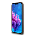 Kryt Guess PU 4G Peony s MagSafe pro iPhone 16e – hnědý